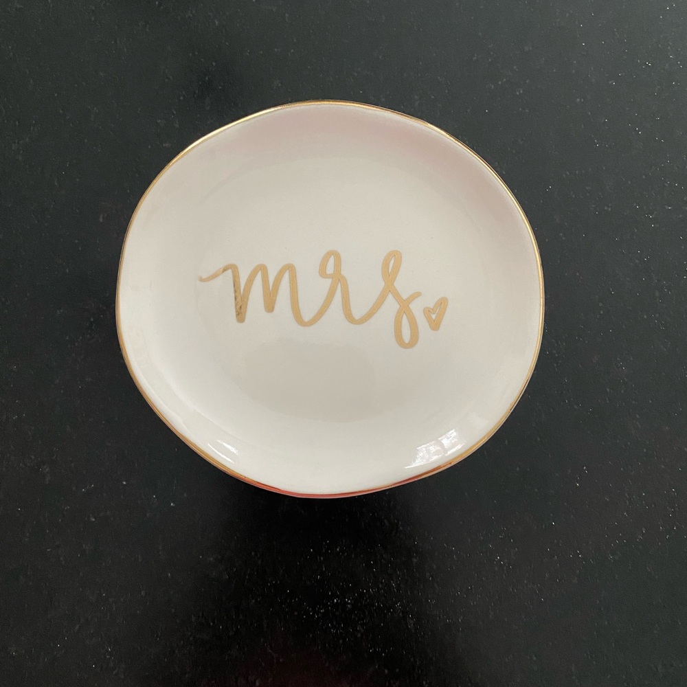 Mrs. Jewelry Dish